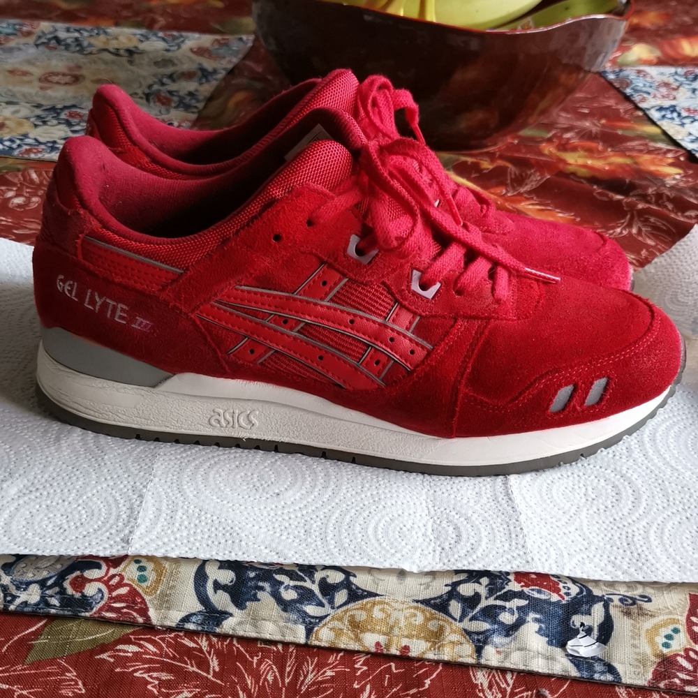 Asics gel lyte iii puddle pack red